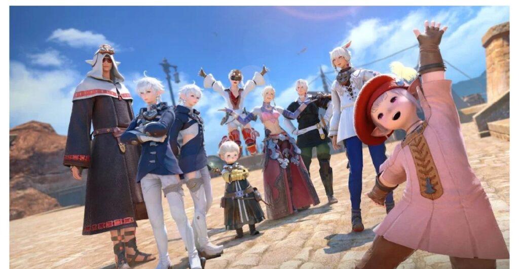FF14手游与端游画面对比
